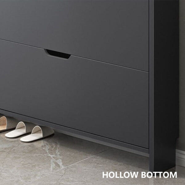 Ultra-Thin Tipping Bucket Shoe Cabinet - Image 3