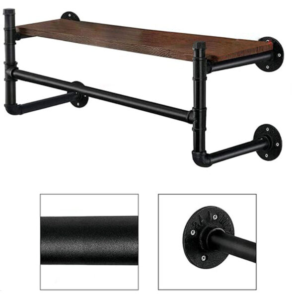 Wall-Mounted Pipe Storage Cack - Image 3