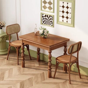 Retro Foldable Square Table