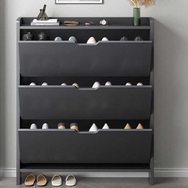Ultra-Thin Tipping Bucket Shoe Cabinet - Image 5
