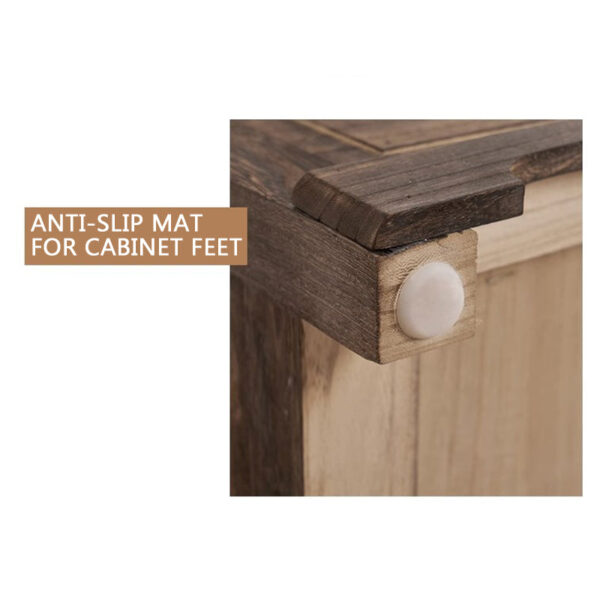 Solid Wood Hollow Two Drawer Nightstands - Image 13