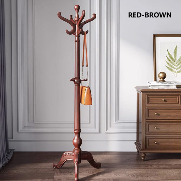 Rubber Wood Triangle Coat Rack - Image 10
