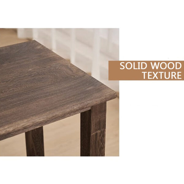 Solid Wood Hollow Two Drawer Nightstands - Image 3