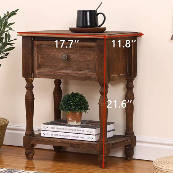 Hollow Drawer Nightstands - Image 2