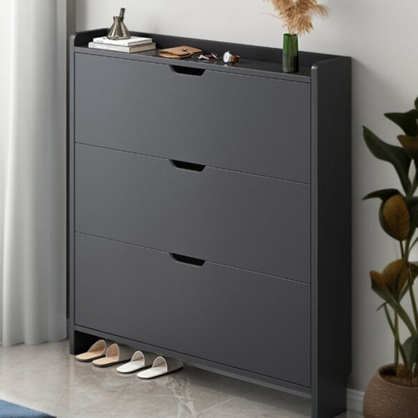 Ultra-Thin Tipping Bucket Shoe Cabinet - Image 2