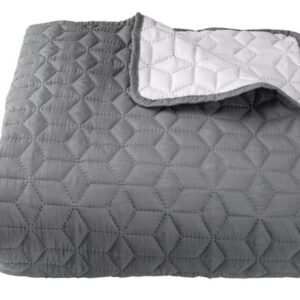 Bed throw ROSENTRE 160x220 grey