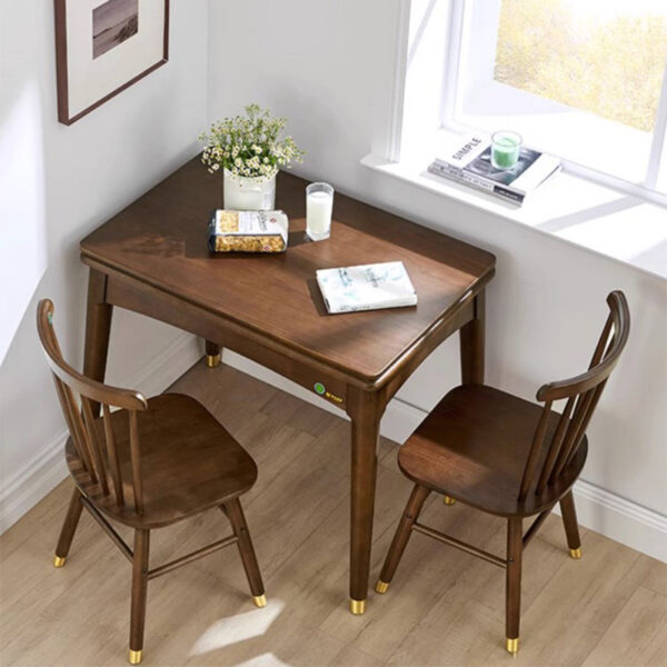 Solid Wood Folding Table - Image 5