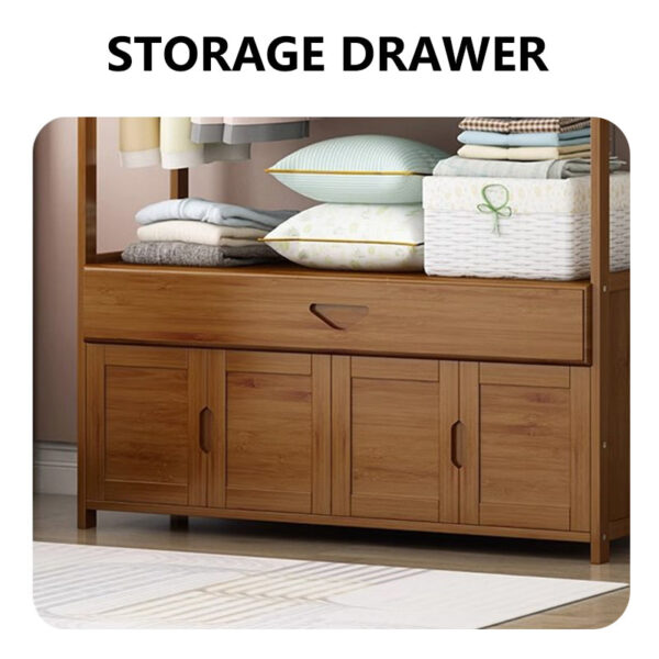 Floor Drawer Coat Rack - Image 5