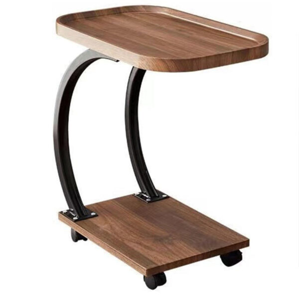 Movable Solid Wood End Table - Image 14