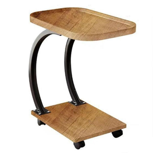 Movable Solid Wood End Table - Image 6
