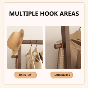 Foldable Triangle Coat Rack