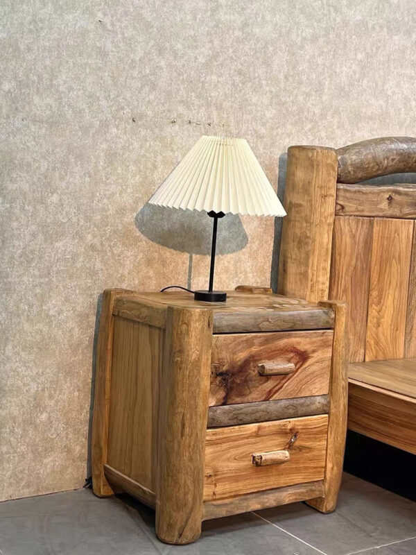 Solid Camphor Wood Nightstand