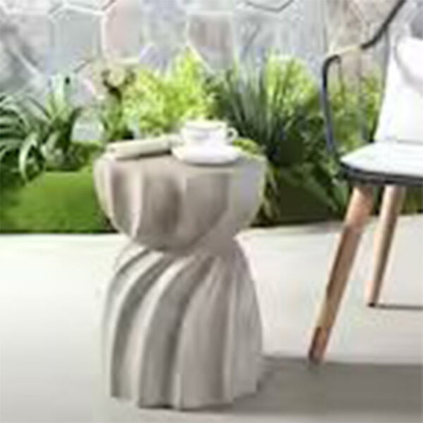 Polygonal Corrugated End Table - Image 5
