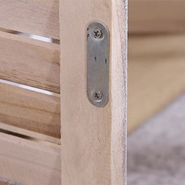 Solid Wood Double Door Shoe Cabinet - Image 11