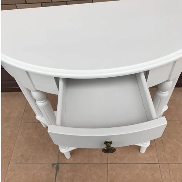 Half solid wood console table - Image 3