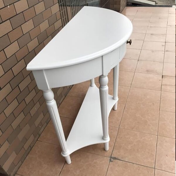 Half solid wood console table - Image 12
