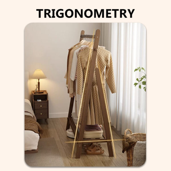 Foldable Triangle Coat Rack - Image 3