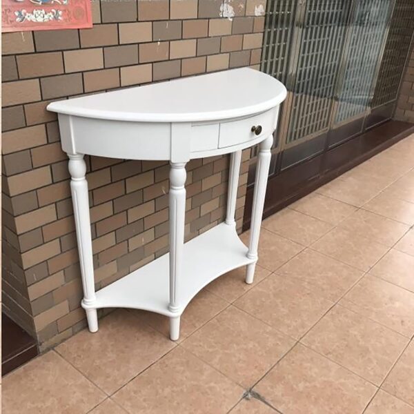 Half solid wood console table - Image 11