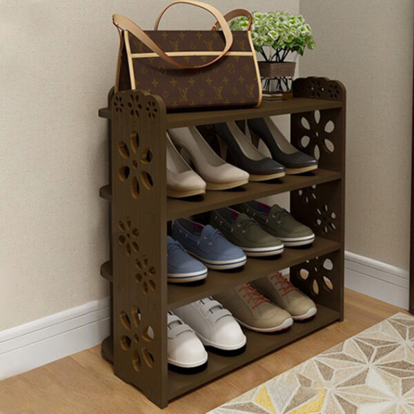 Carved Multi-layer Shoe Cabinet - Image 15