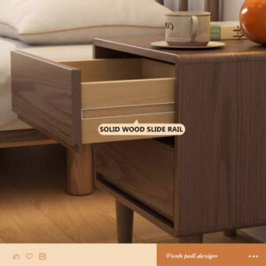 Simple Double Drawer Nightstands