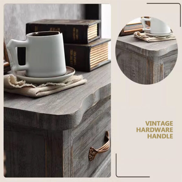 Mediterranean Two Drawer Nightstands - Image 11