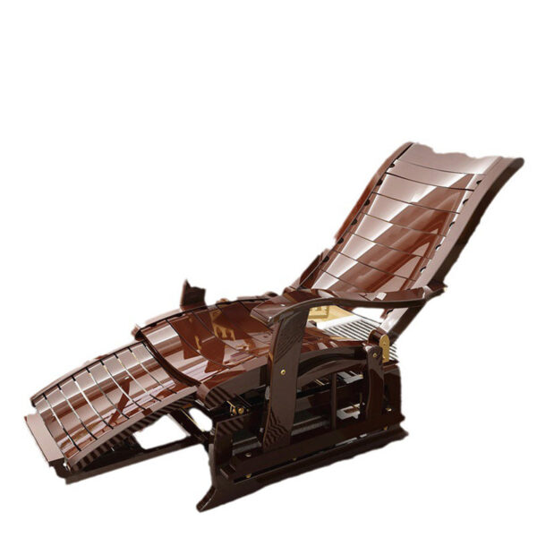 Folding Solid Wood Rocking Chair - Image 6