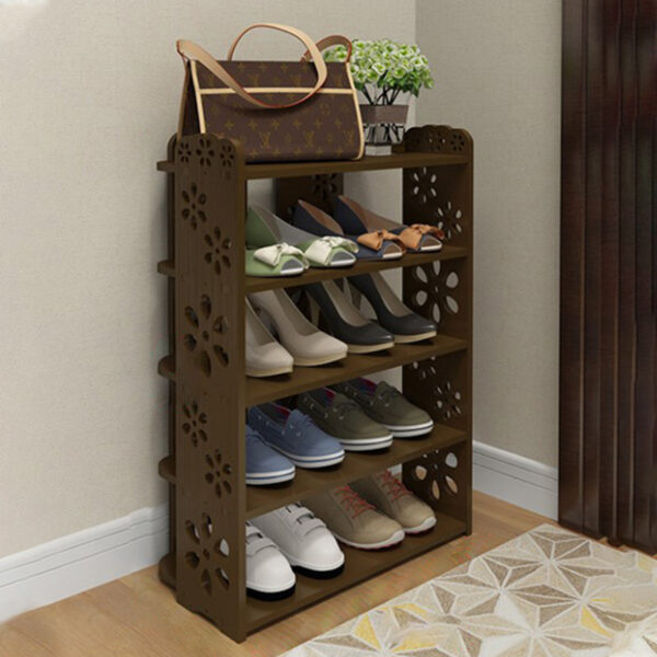 Carved Multi-layer Shoe Cabinet - Image 20