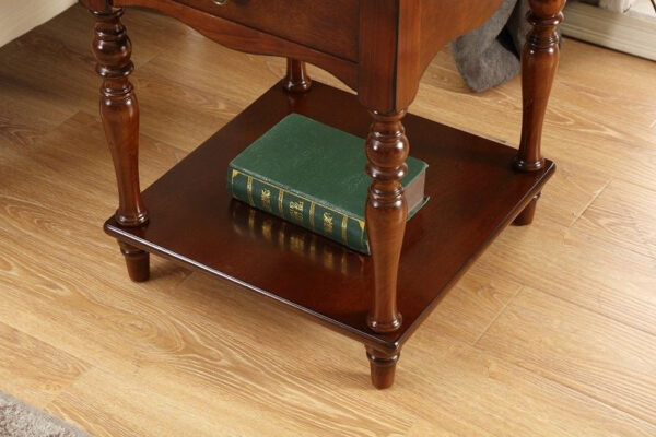 Solid wood coffee table bedside table