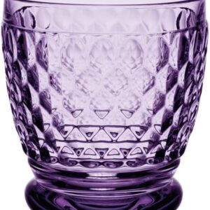 Villeroy & Boch Boston Lavender Double Old Fashioned Glasses/Tumbler