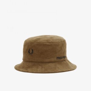 Waffle Cord Bucket Hat Shaded Stone / Black