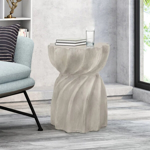 Polygonal Corrugated End Table - Image 6