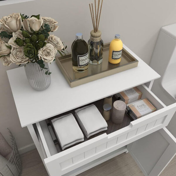 Simple Two Door Bathroom Storage Cabinet - Image 7