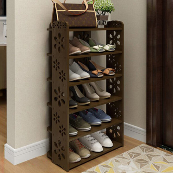 Carved Multi-layer Shoe Cabinet - Image 10