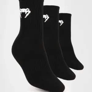 Venum Classic Sock - set of 3 - Black/White