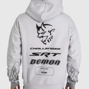 Venum x Dodge Challenger SRT Demon 170 Pullover Hoodie - Grey