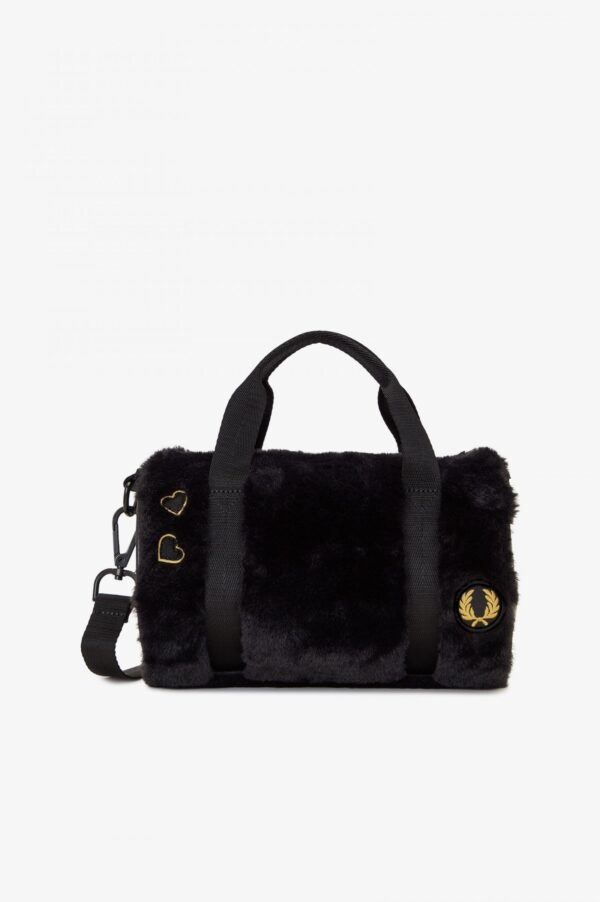 Amy Winehouse FoundationMini Barrel Bag Black
