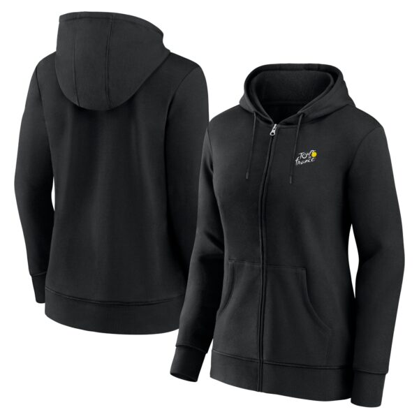 Sweat capuche zippée Tour de France Essentials Small Crest - Femme