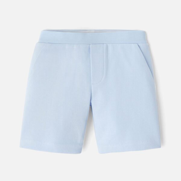 Boy cotton piqué shorts