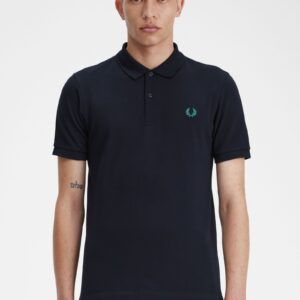 The Fred Perry ShirtM6000 Navy / Deep Mint