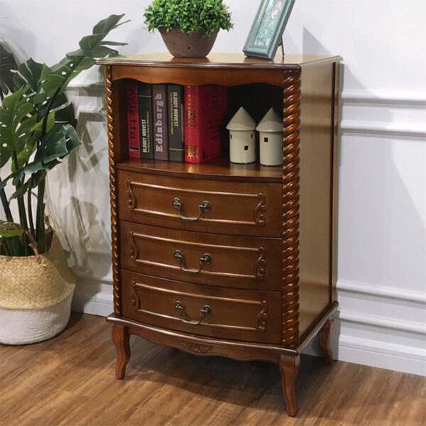 Solid Wood Drawer Storage Cabinet - Image 3
