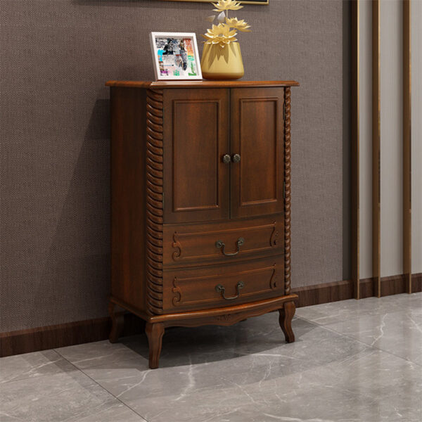 Solid Wood Drawer Storage Cabinet - Image 7