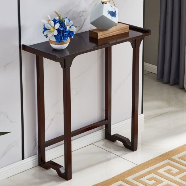 Solid wood porch table - Image 3