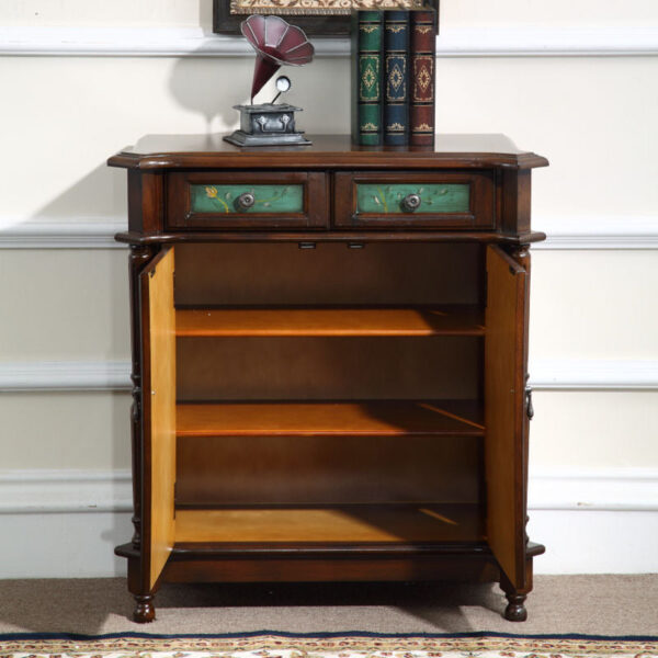 Farmhouse Style Painted Storage Cabinet - Image 3