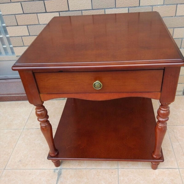 Solid wood coffee table bedside table - Image 4