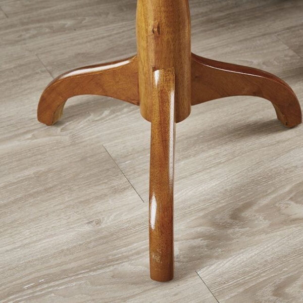 Romantic solid wood small round table - Image 5