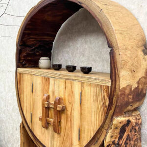 Designer Round Storage Cabinet