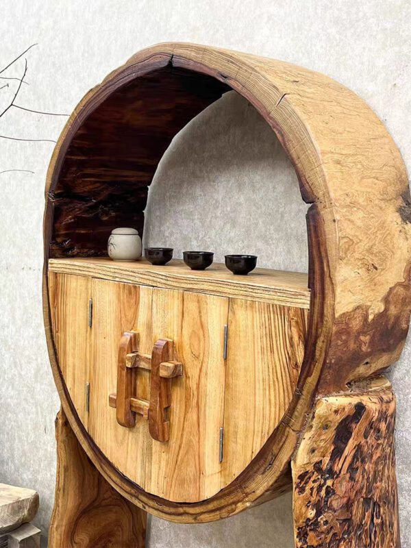 Designer Round Storage Cabinet