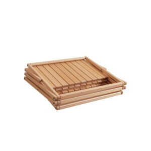 Outdoor camping picnic foldable multi-layer storage rack portable storage table