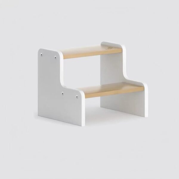 Versatile Wooden Step Stool for Kids - Image 3