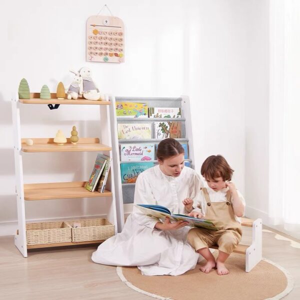 Versatile Wooden Step Stool for Kids - Image 5